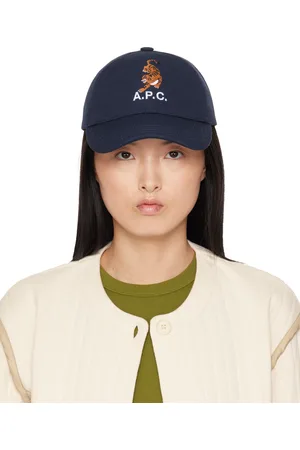 A.P.C. Navy Charlie Tigre Cap