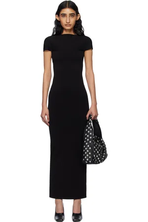 Khaite Black Basile Maxi Dress