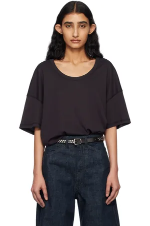 LEMAIRE Black Rib T-shirt