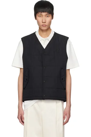 HUGO BOSS Black Nylon Stacked Logo Vest