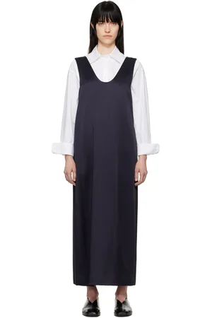 Carven Navy Tank Maxi Dress