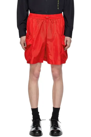 Simone Rocha Cargo Flap Pocket Drawstring Shorts