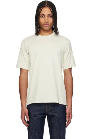 Auralee Off-White Luster Plaiting T-shirt