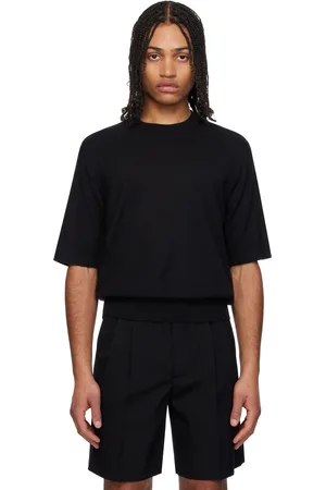 Auralee Hard Twist Cashmere Knit T-shirt
