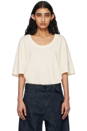 LEMAIRE Off-White Rib T-shirt