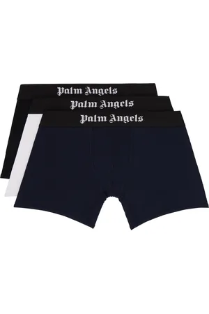 Palm Angels Three-Pack Jacquard Logo Boxer Briefs
