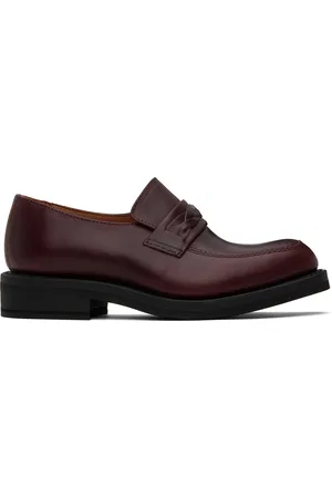 OUR LEGACY Burgundy Nakano Loafers