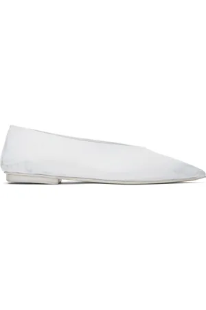 MARSÈLL White Ago Ballerina Flats
