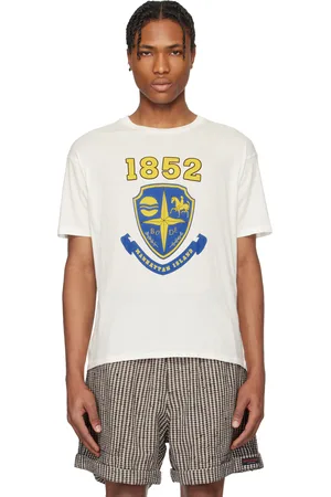 BODE White Crest Boxy T-shirt