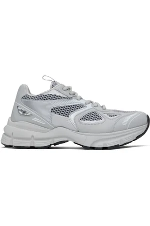 Axel Arigato Gray & Silver Marathon Runner Sneakers