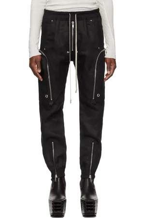 Rick Owens Black Hollywood Bauhaus Cargo Pants