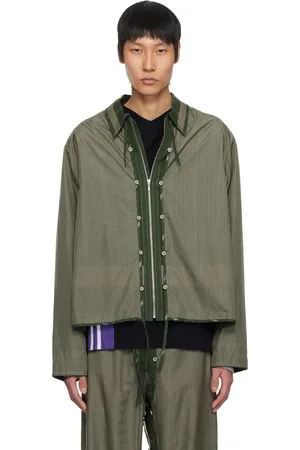 CRAIG GREEN Khaki Layered Shell Jacket