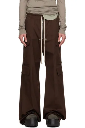 Rick Owens Brown Hollywood Cargobelas Cargo Pants