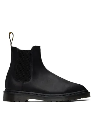 Dr. Martens Black Graeme Analine Leather Chelsea Boots
