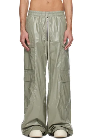 Rick Owens Green Hollywood Cargobela Cargo Pants