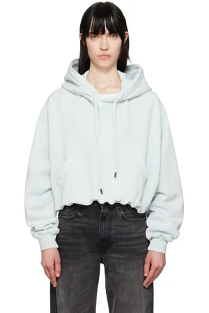 R13 Blue Balloon Popover Hoodie