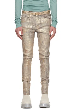 Rick Owens Gold Hollywood Tyrone Jeans