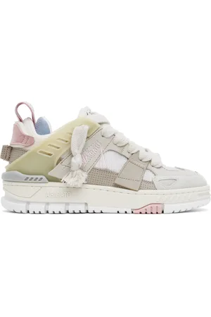 Axel Arigato Beige & Pink Area Patchwork Sneakers