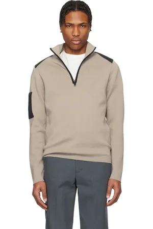 Canada Goose Taupe Stormont 1/4 Zip Jacket
