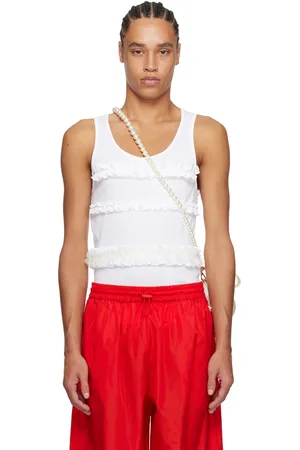 Simone Rocha Ruffle Frill Tank Top