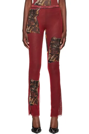 OTTOLINGER Red Cat Lounge Pants