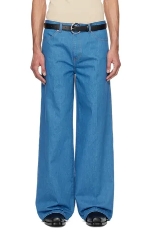 Recto Blue Flared Fit Jeans