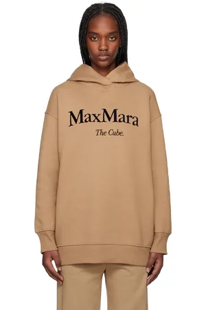 Max Mara Tan Felpa Hoodie