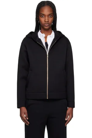 Max Mara Black Andorra Hoodie