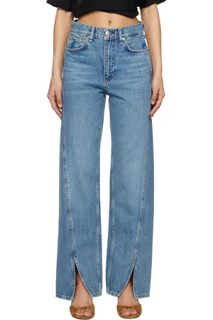 RAG&BONE Blue Loose Shea High-Rise Jeans