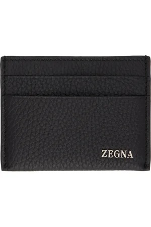 Ermenegildo Zegna Black Simple Card Case