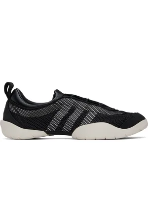 Y-3 Black & Off-White Regu Sneakers