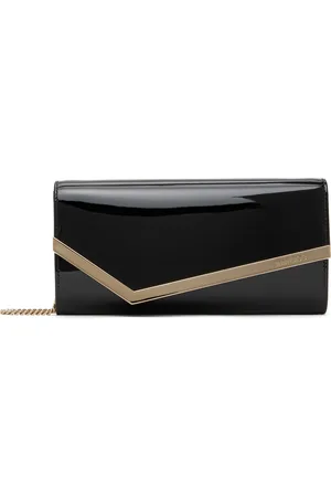 Jimmy Choo Black Emmie Clutch