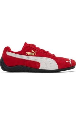 PUMA Big Kids Red Speedcat Sneakers