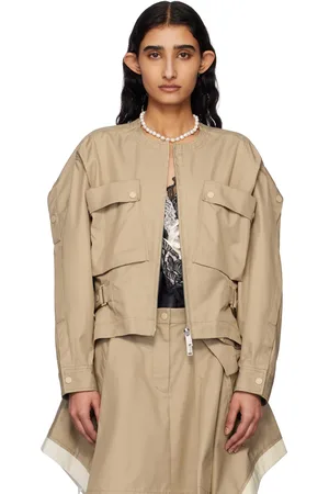 3.1 Phillip Lim Cargo Flounce Hem Jacket