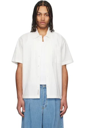 DUNST Jacquard Collared Shirt