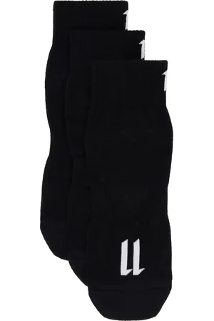 11 BY BORIS BIDJAN SABERI Three-Pack 11 Logo Socks