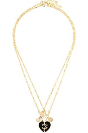 Givenchy Gold Heart Soulmate Necklace Set