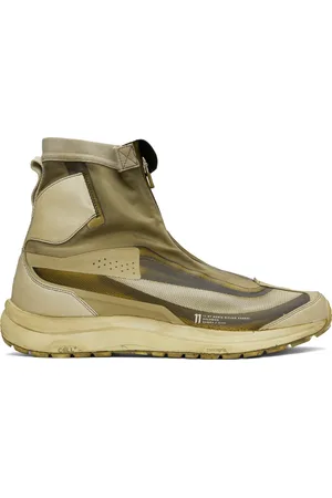 11 BY BORIS BIDJAN SABERI Green Salomon Edition Bamba 2 High V2 Sneakers