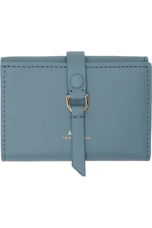 A.P.C. Blue Noa Trifold Wallet