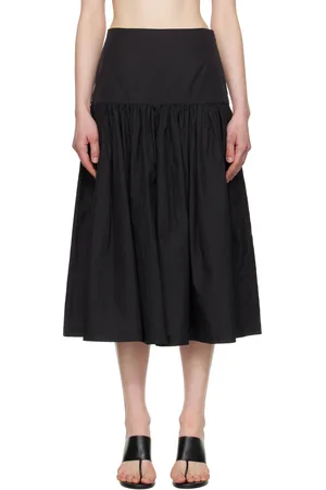 AMOMENTO Shirring Culotte Trousers
