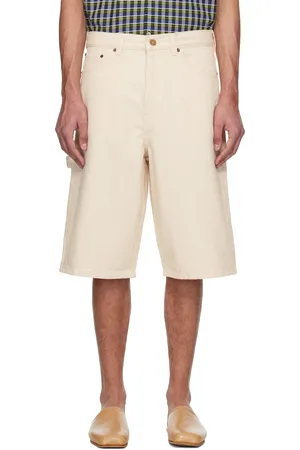 A.P.C. Off-White Westland Denim Shorts