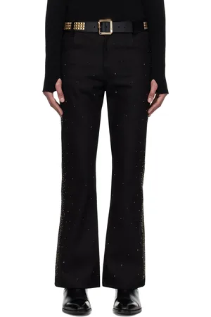 Ernest W. Baker Studded Five Pocket Flare Jeans