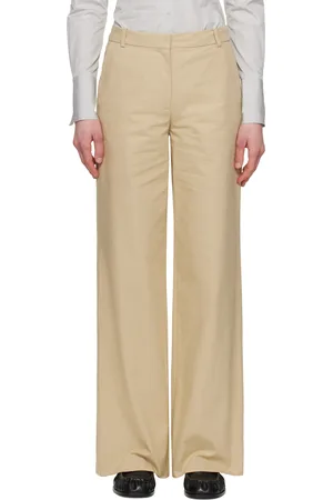 A.P.C. Beige Margaret Trousers