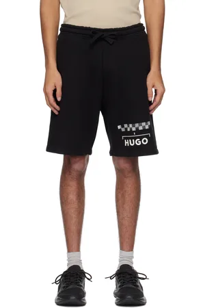 HUGO BOSS Black Racing Print Shorts