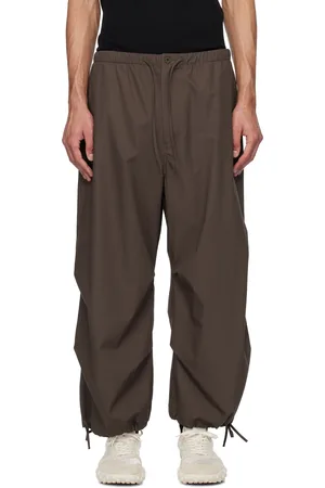 AMOMENTO Drawstring Capri Trousers