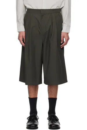 AMOMENTO Two Tuck Wide Shorts