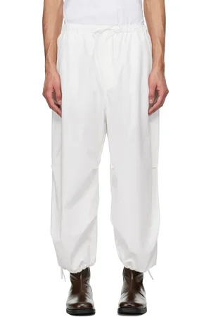 AMOMENTO Drawstring Capri Trousers