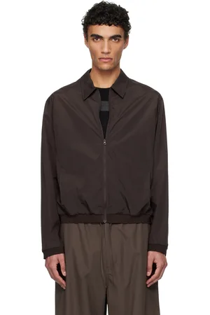 AMOMENTO Sheer Zip-Up Shirt