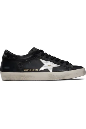 Golden Goose Black Super-Star Classic Sneakers