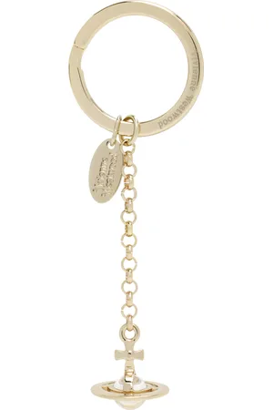 Vivienne Westwood Gold Hanging Orb Keychain